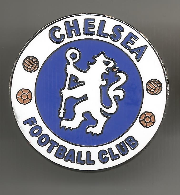 Chelsea FC weiss Nadel
